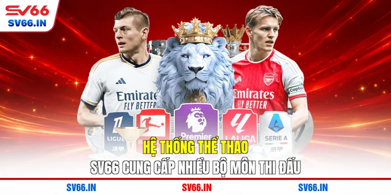 Hệ thống Thể thao SV66 cung cấp nhiều bộ môn thi đấu
