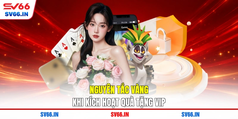 Nguyên tắc vàng khi kích hoạt quà tặng VIP